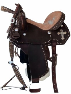 Humayl Saddlery Western Barrel Racing Saddle Features