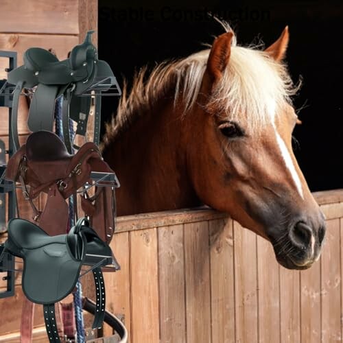 Wall Mounted Horse Saddle Rack