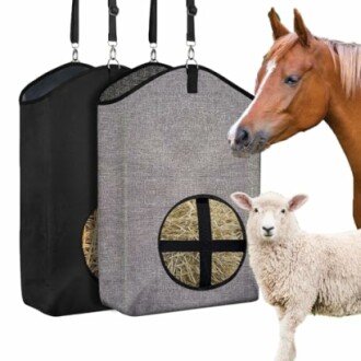 2 Pack Horse Slow Feed Hay Bag