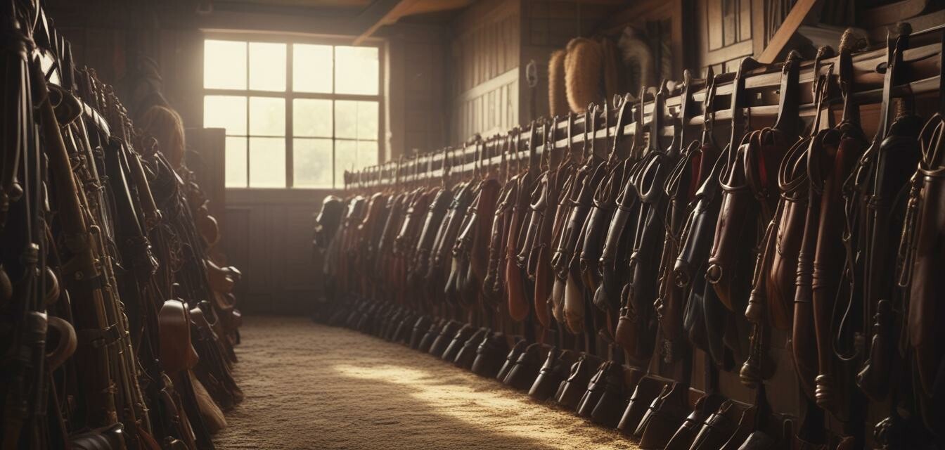 Horse tack collection