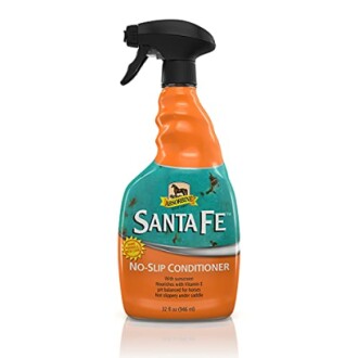 Santa Fe No-Slip Conditioner spray bottle.